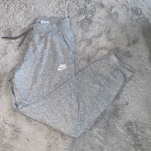 Grey Nike joggers size XL youth